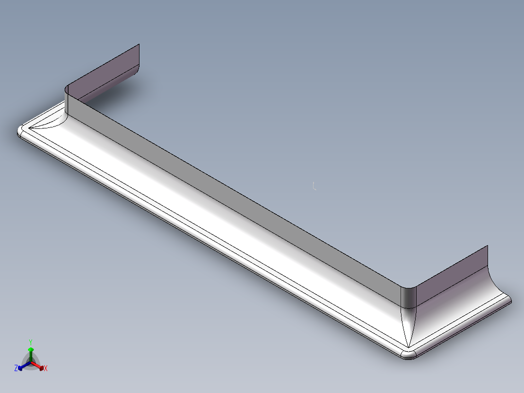 零件1(1)正等轴测图