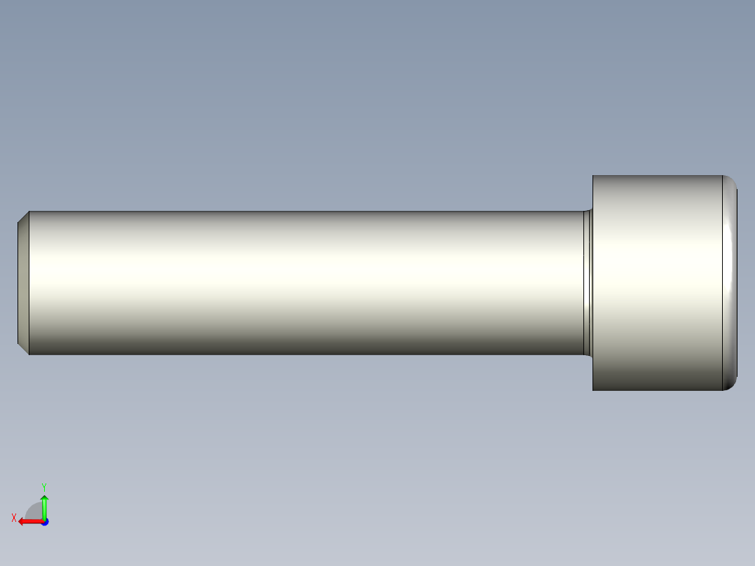 螺钉-DIN_912-M20x80.stp后视图