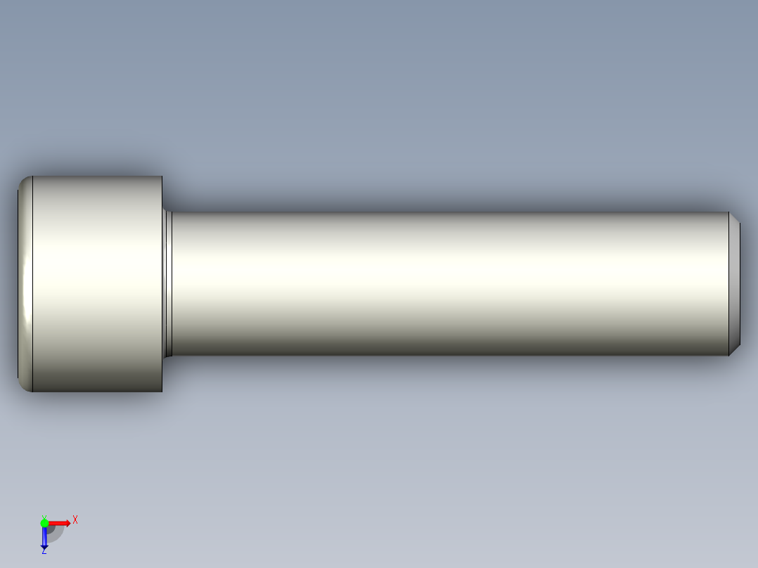 螺钉-DIN_912-M20x80.stp俯视图