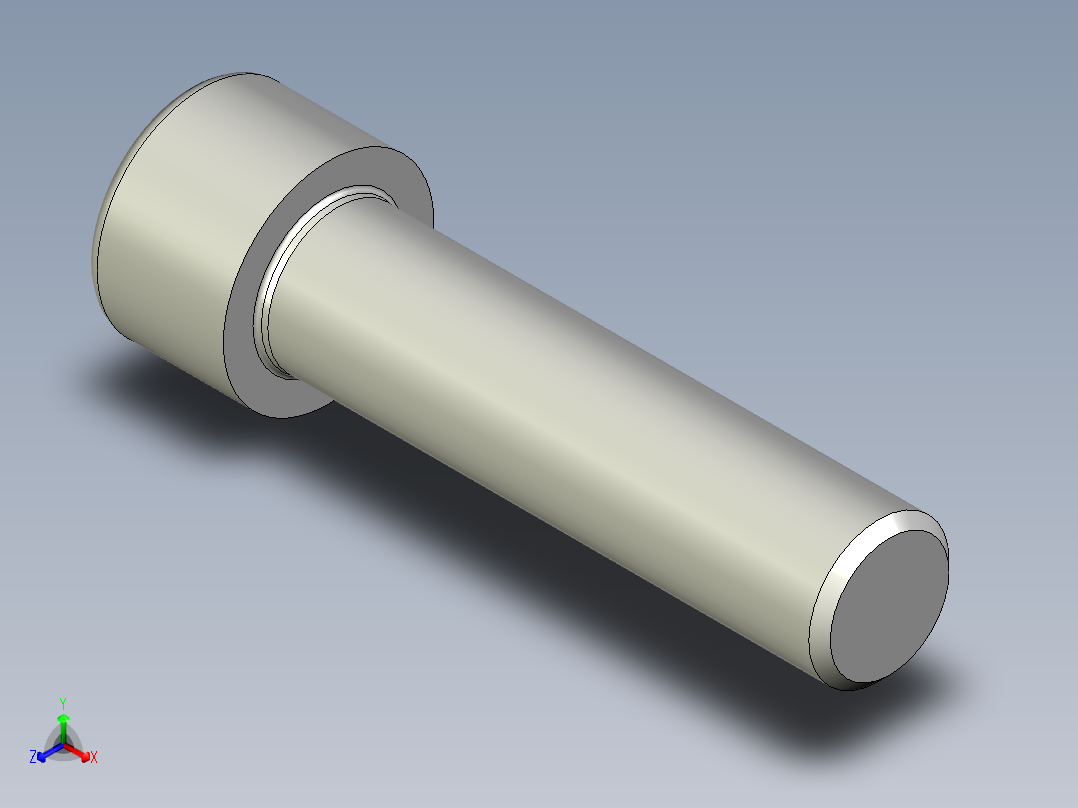 螺钉-DIN_912-M20x80.stp正等轴测图