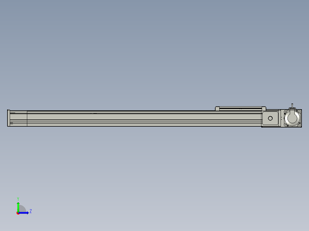 欧规系列-LB8-L75-S950-BL-ZP75-C3左视图