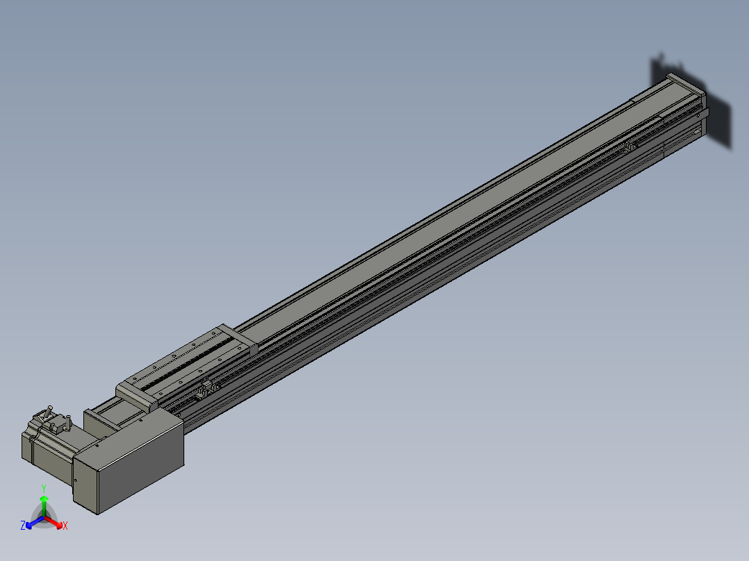 欧规系列-LB8-L75-S950-BL-ZP75-C3正等轴测图