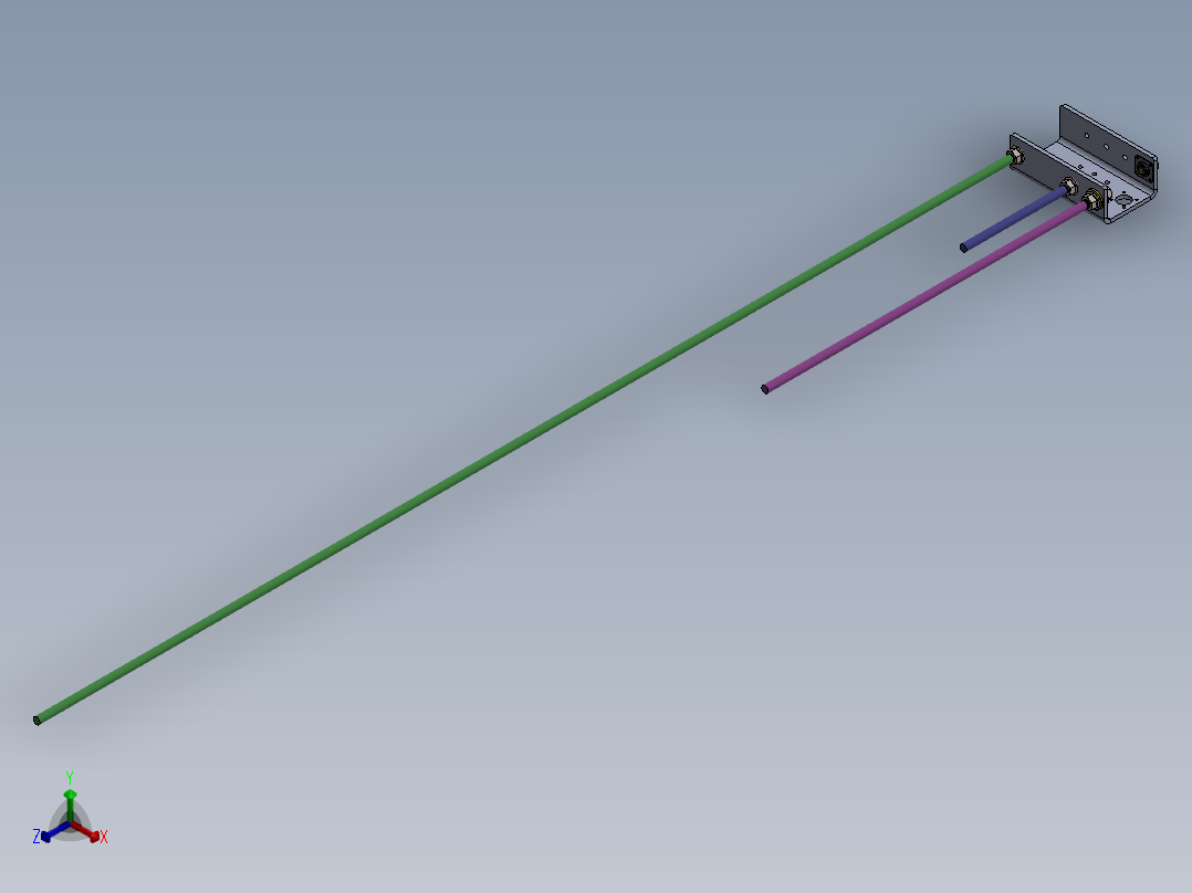 天线10正等轴测图