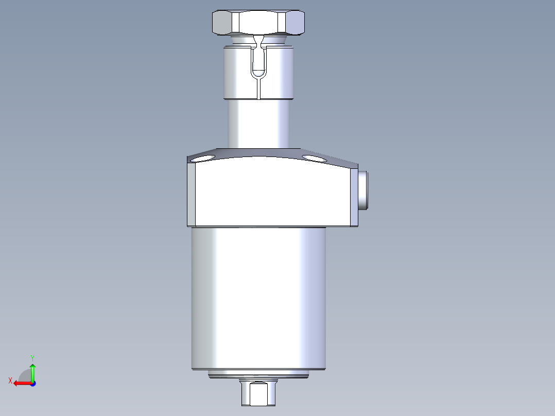 KOSMEKLHA0480-CLD多系列多零件图纸模型后视图