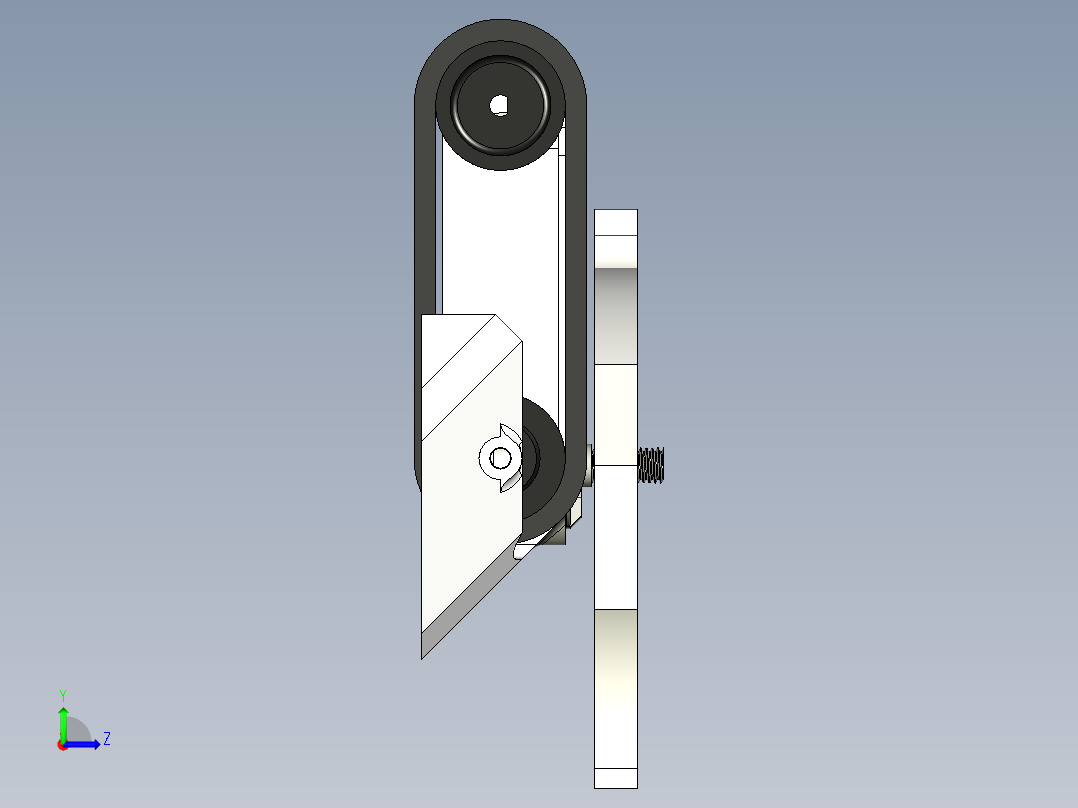 塑料蚂蚁机器人左视图