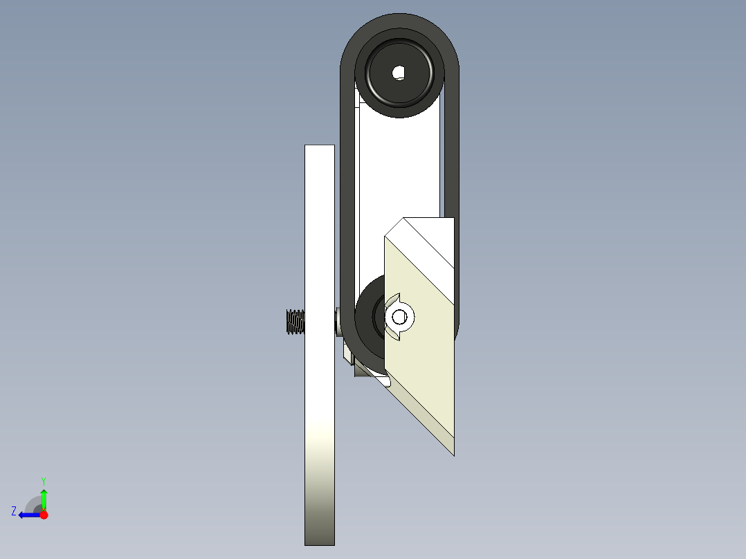 塑料蚂蚁机器人右视图