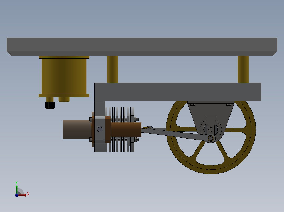 发动机 (11)前视图