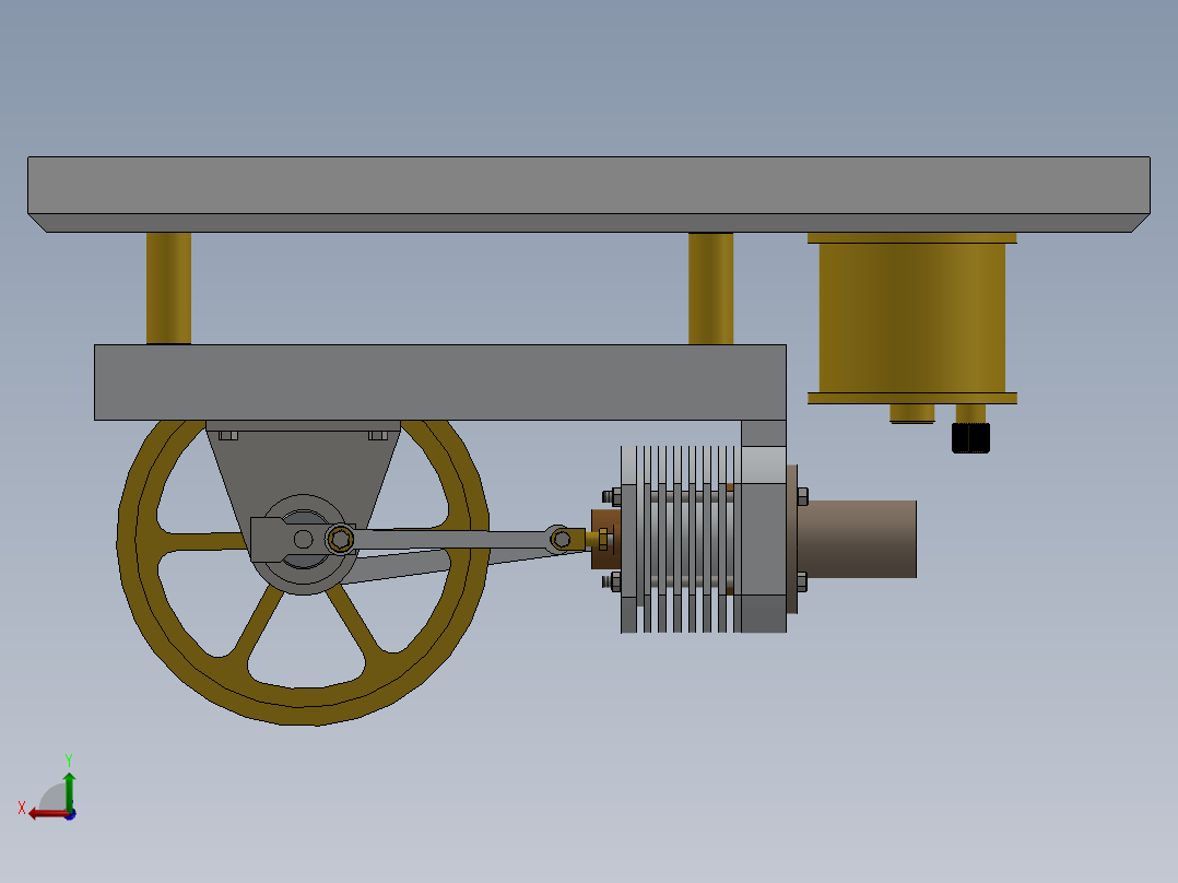 发动机 (11)后视图