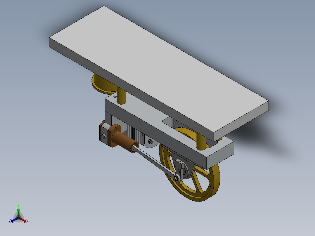 发动机 (11)正等轴测图
