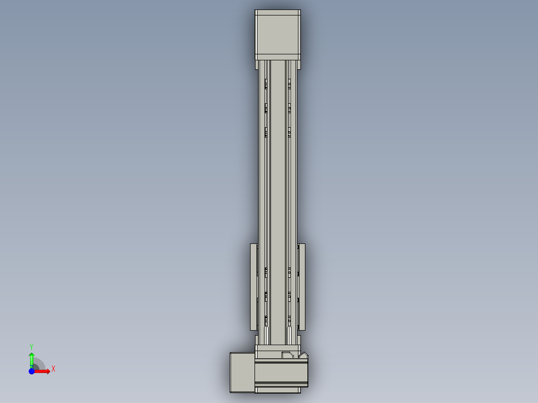 欧规系列-GB8-L96-S350-BLD-P40-MS3前视图