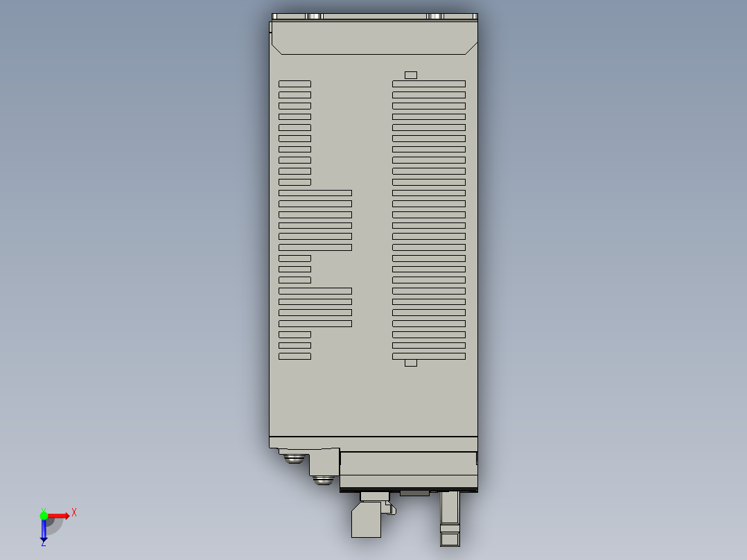 MEDKT7364E伺服控制器俯视图