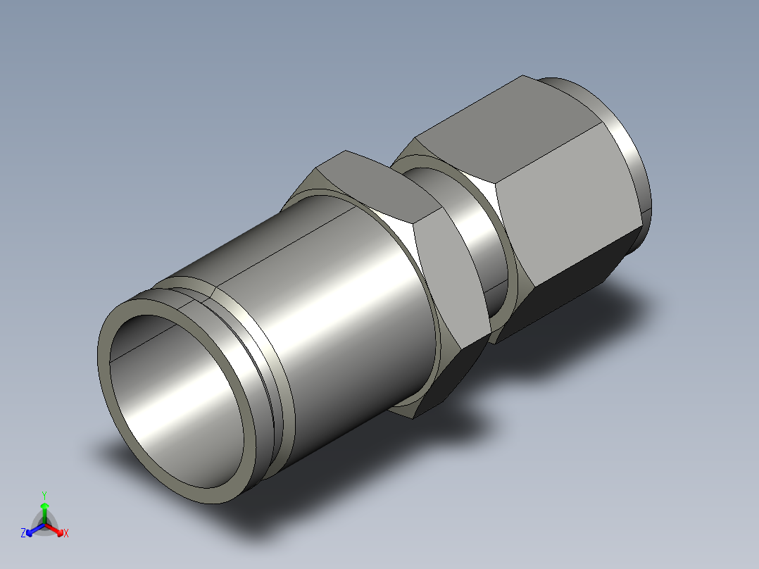 卡套式工业通用硬管接头16-8_trbu-s
