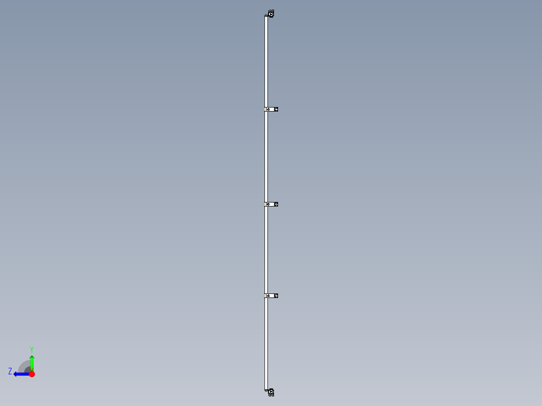 基恩士SL-JB223_side-mount_kc图纸模型右视图