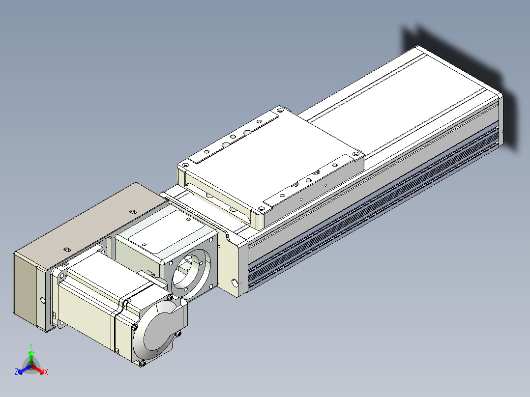同步带全封闭直线模组TPA-HCB-105D-90-L100-ML-C-P20-N3