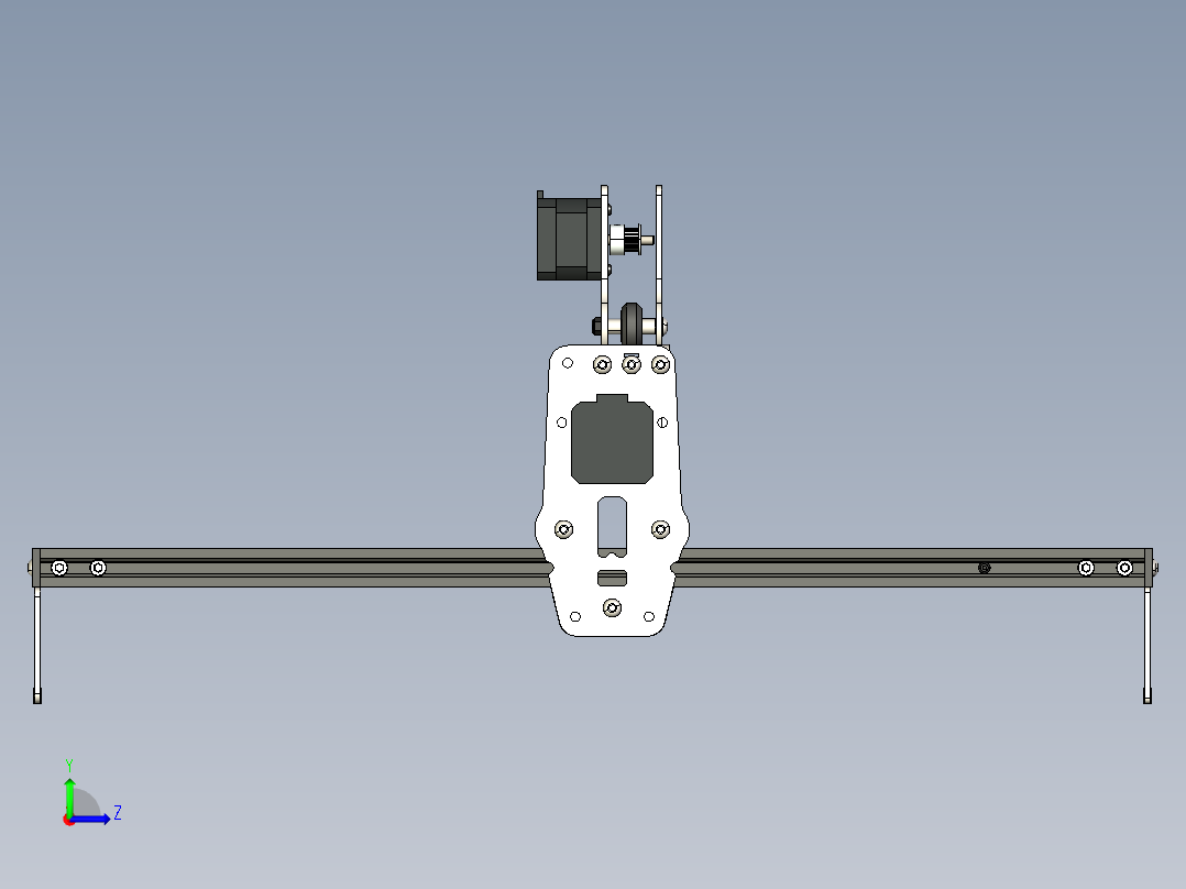 Atomstack A5 3d打印机2 (2)左视图