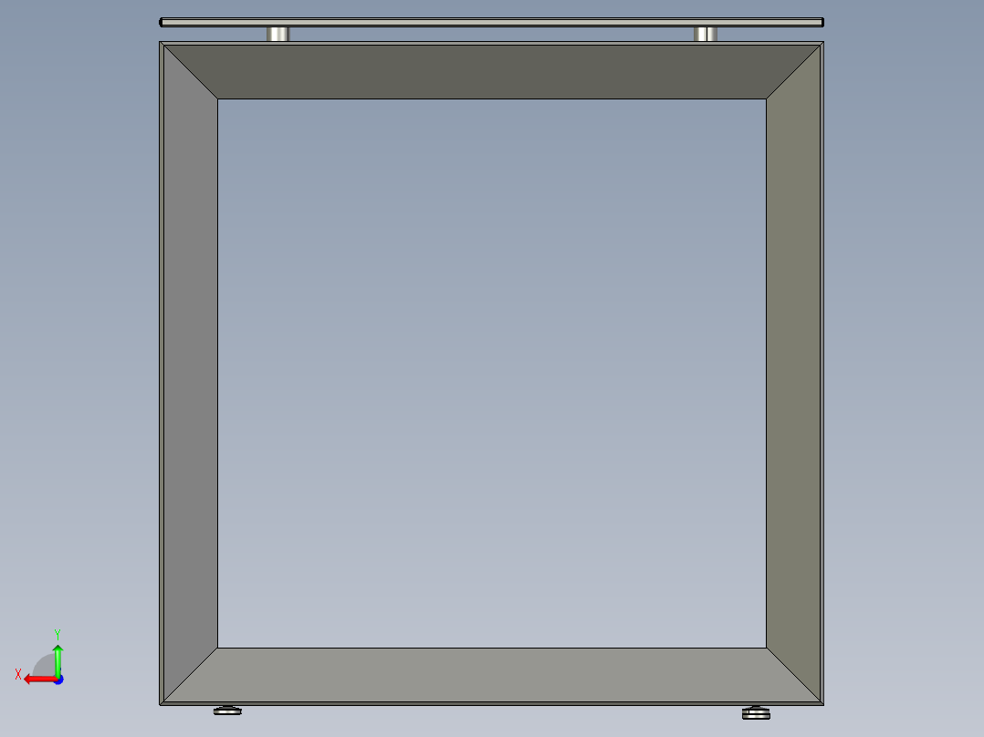 桌子、书桌后视图