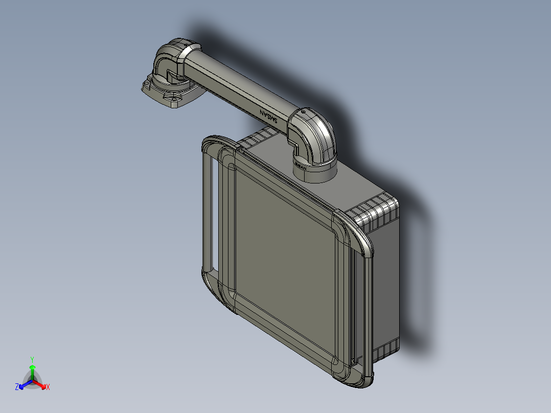 向下顶座+90度箱体连接器+控制箱