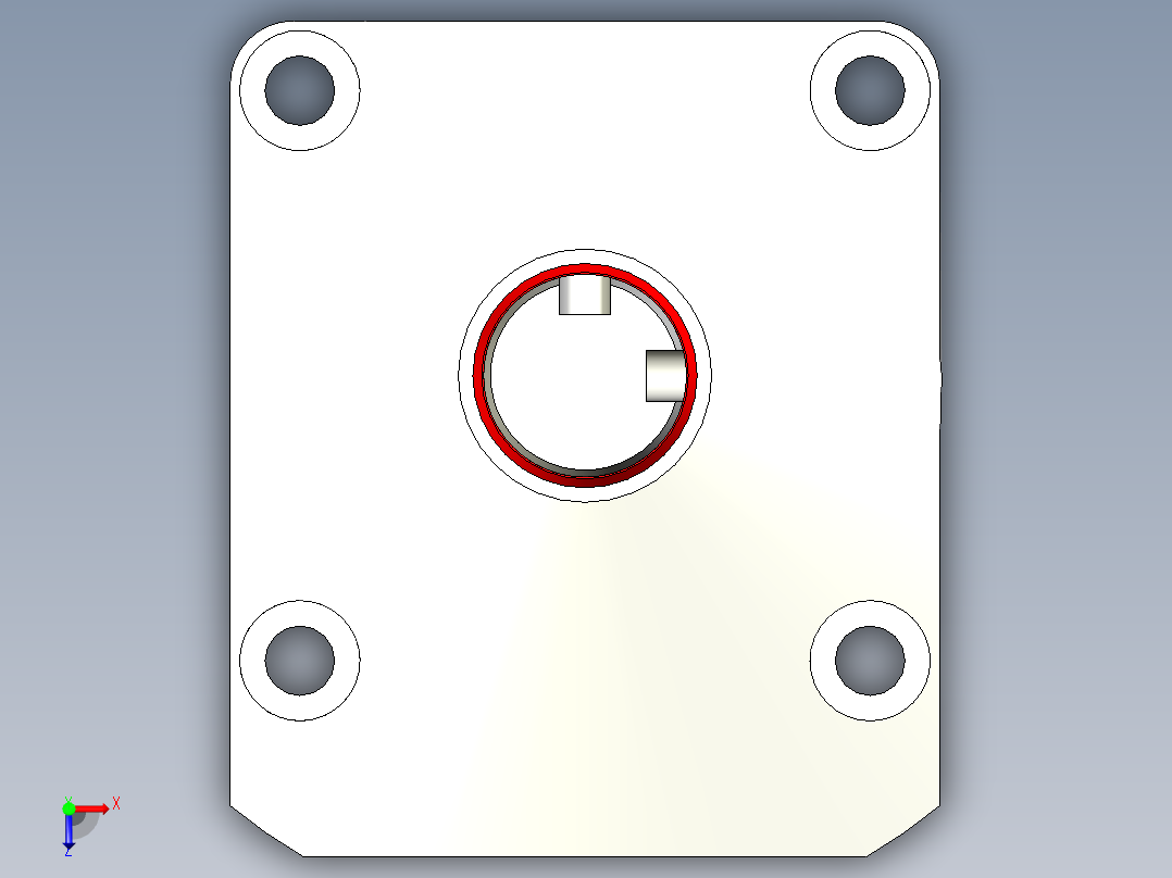 KOSMEKWHE1600-2SL-F多系列多零件图纸模型多系列多零件图纸模型俯视图