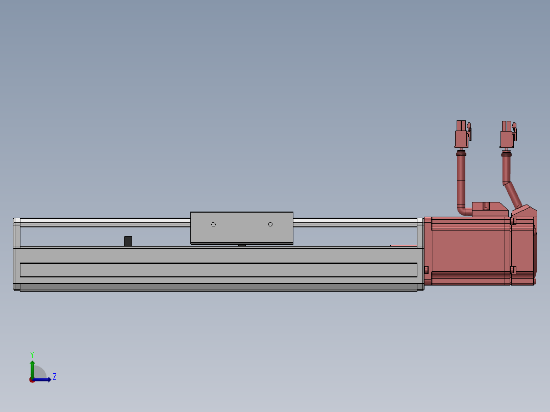 精密模组MY120-T10-100L-BC-P20B-C4-C左视图