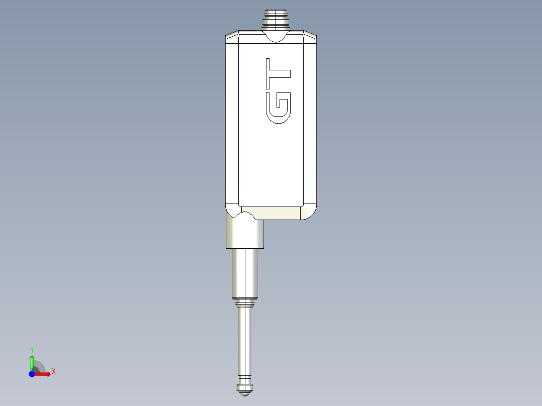 基恩士GT2-H12(K)L_kc图纸模型前视图