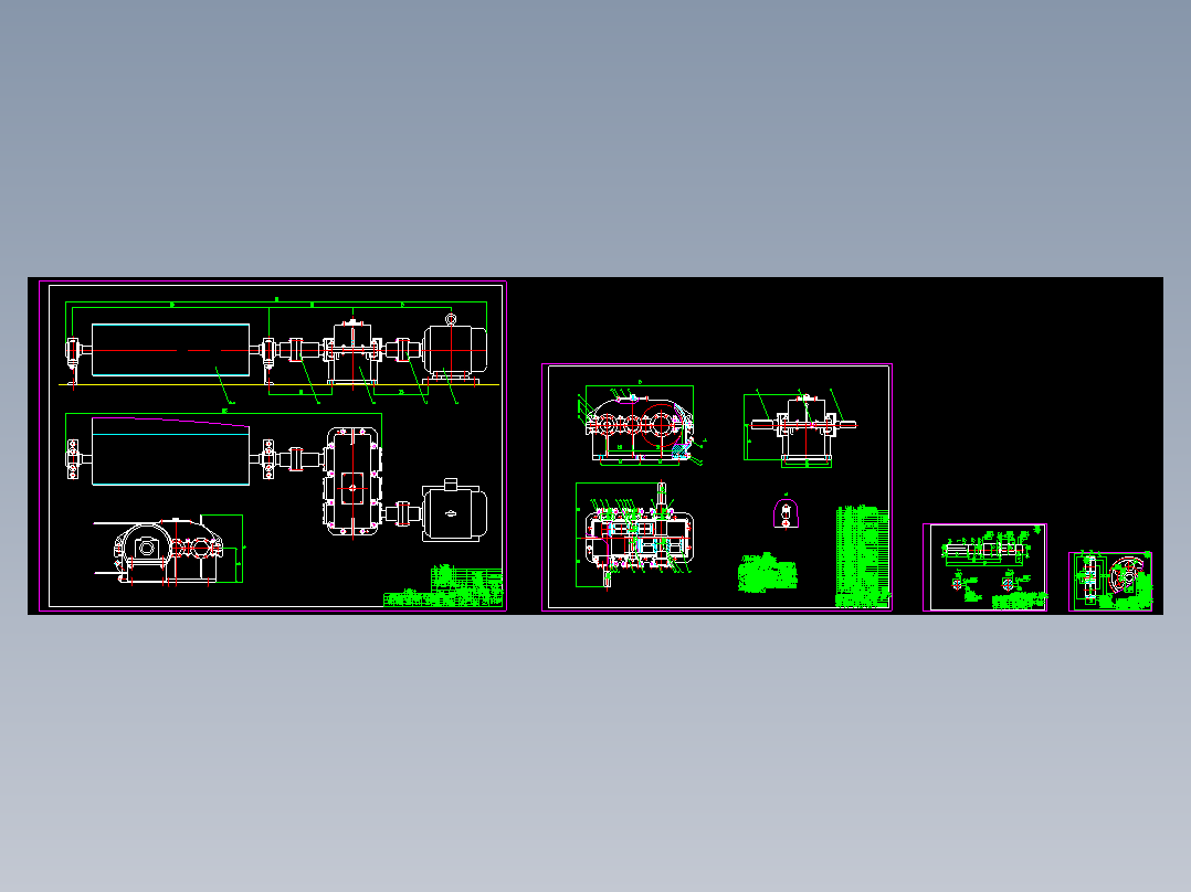 带式<span style='color: red'>输送机</span>用二级圆柱齿轮减速器设计===知学10