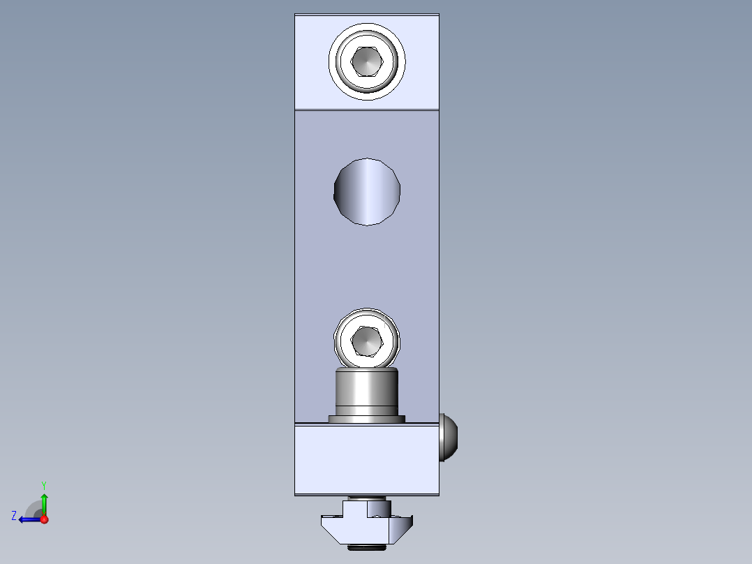 铝型材及其附件3.31.100.40.40.M5.ST前视图
