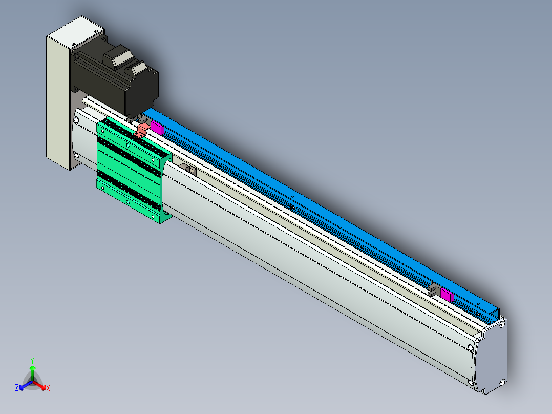 威洛博VF10-L16-C-S500-BR-P40-C4正等轴测图