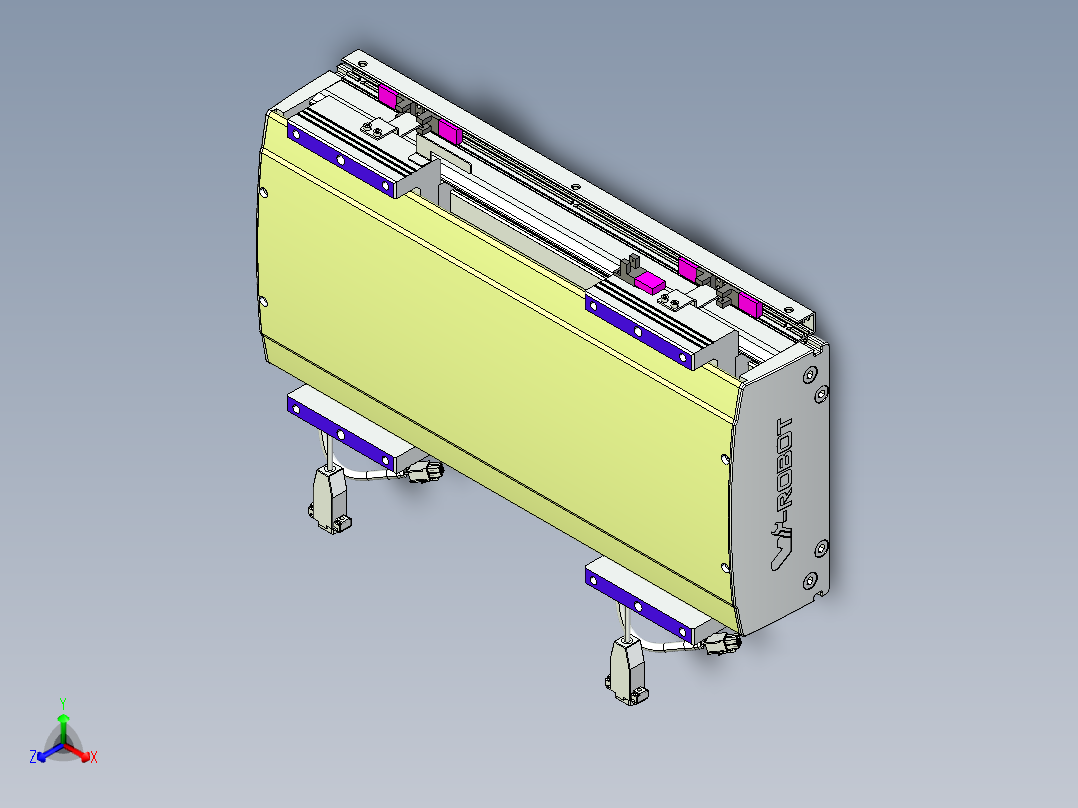 威洛博VL系列3d模型模组2VL22H1Y-S150