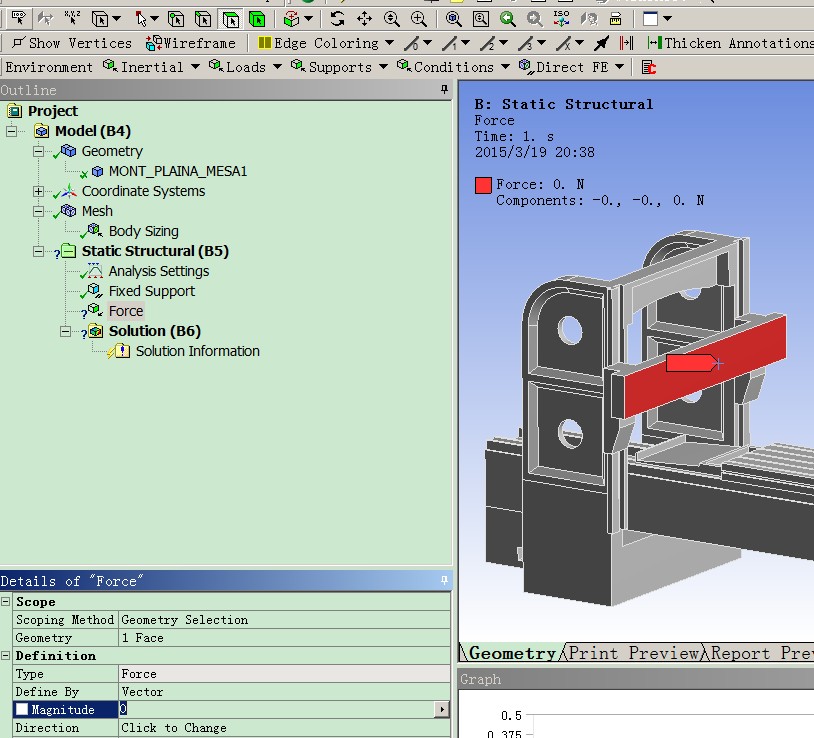 龙门铣床机身有限元论文