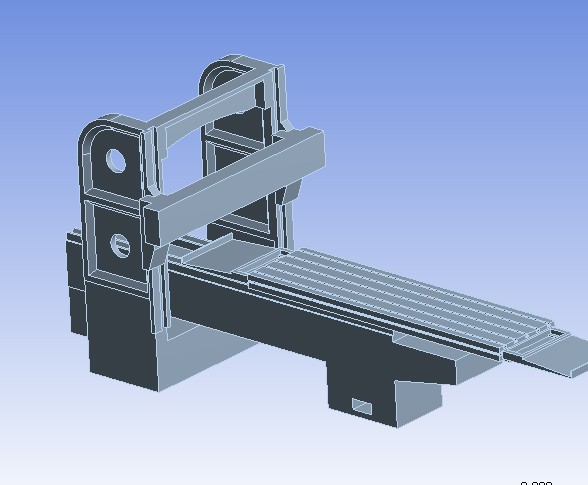 龙门铣床机身有限元论文