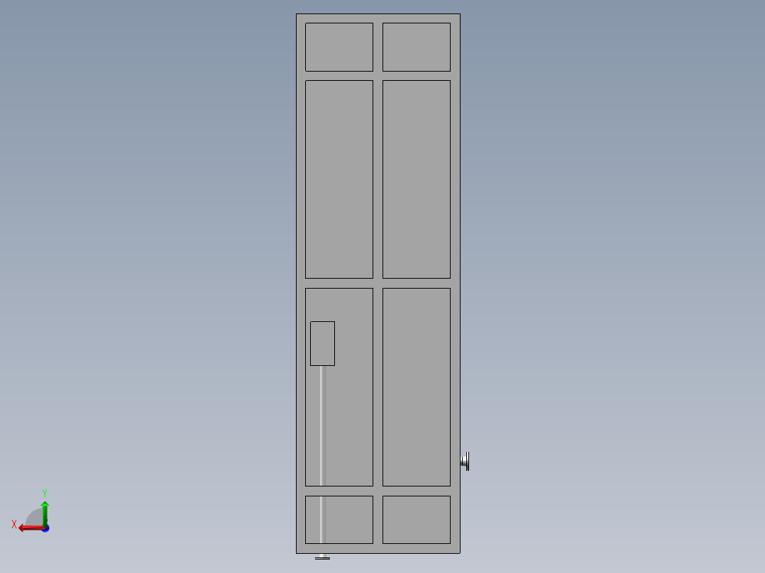 清管球接收器sw18可编辑后视图