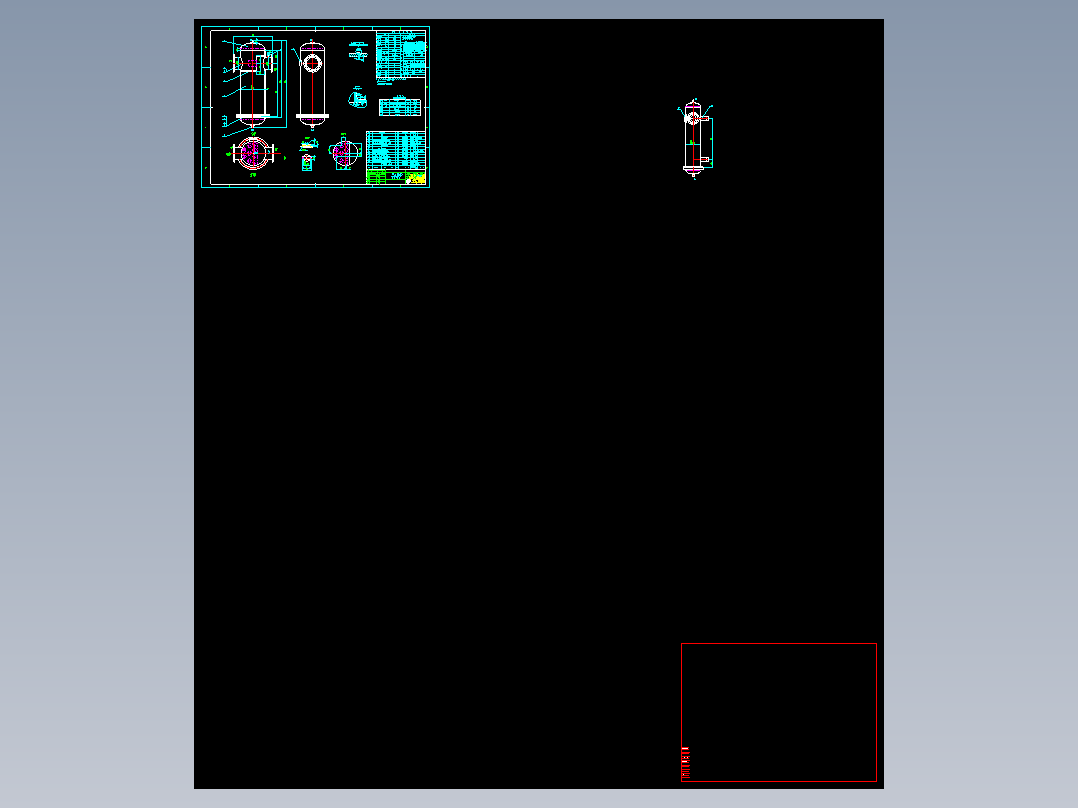 LF-30型空气过滤器 _CAD图纸
