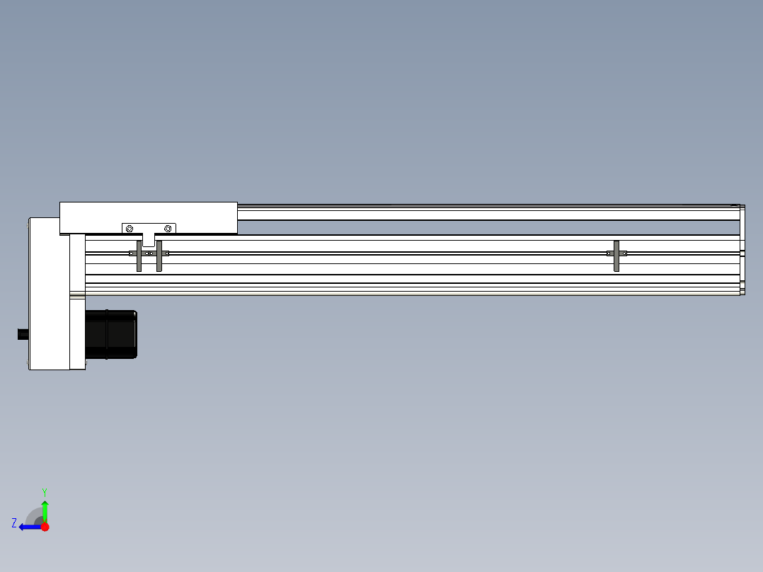 Toyo东佑达直线模组-ETH22-550-BM-400W右视图