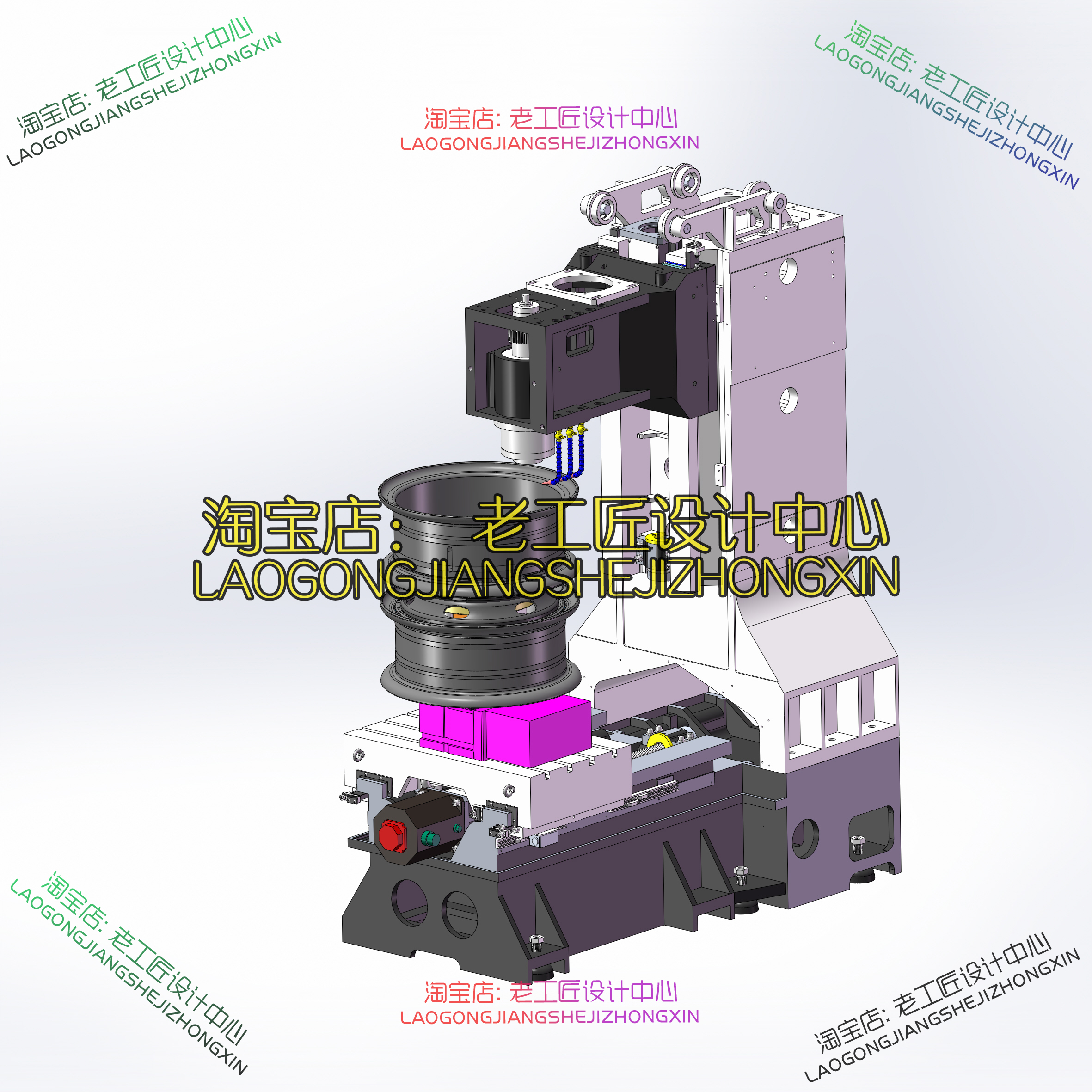 B05-VMC-850立式加工中心
