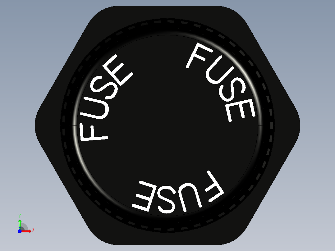 FUSE 342858-保险丝座前视图