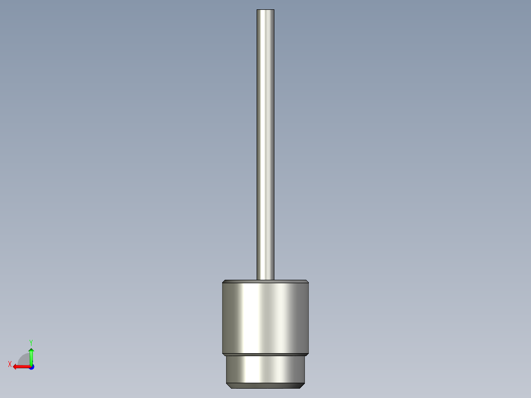 基恩士EH-416_kc图纸模型后视图