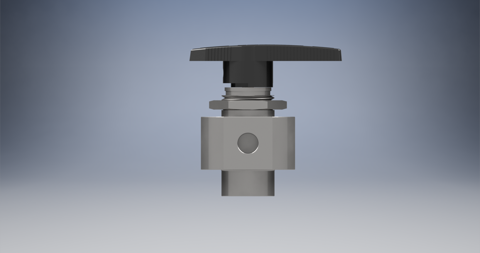 不锈钢单件40系列5通球阀，0.07 Cv，1-8英寸