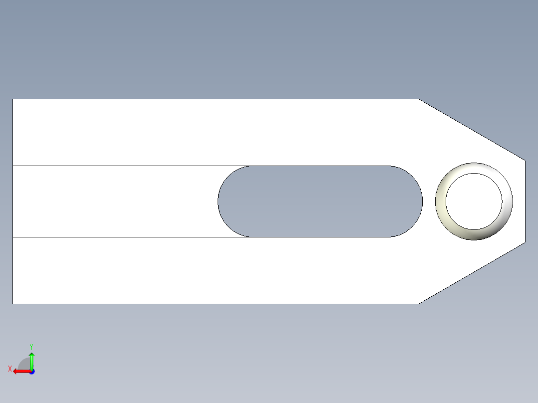 壓板2318(A)-3D多系列多零件图纸模型后视图