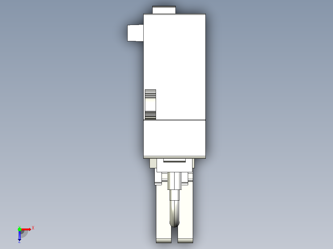 基恩士KV-H40S_H20G_kc图纸模型俯视图