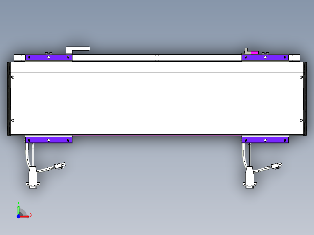威洛博VL系列3d模型模组2VL17E1Y-S350前视图