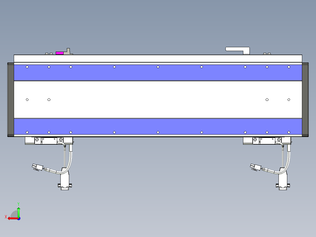 威洛博VL系列3d模型模组2VL17E1Y-S350后视图