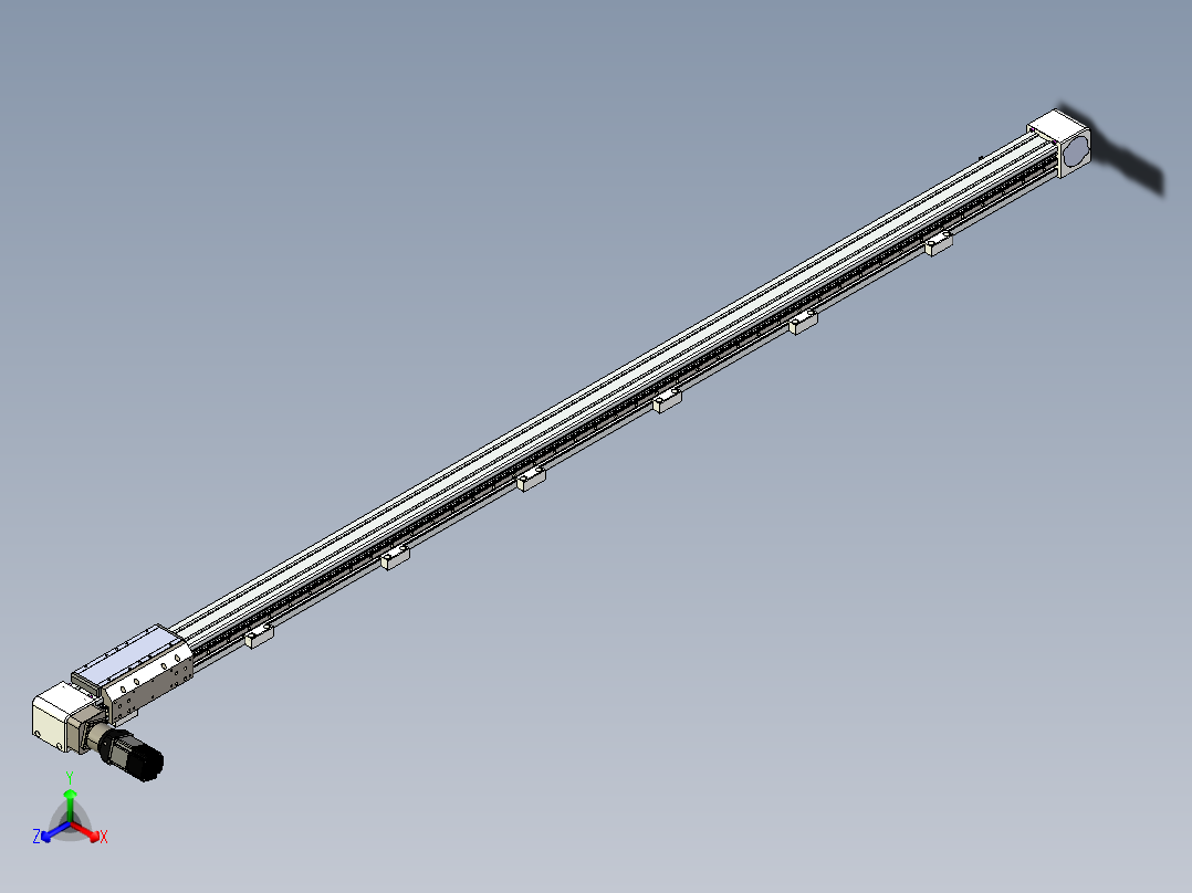 同步带滑台-欧规B8H-L176-S2550-L-ZP40-D3-N5