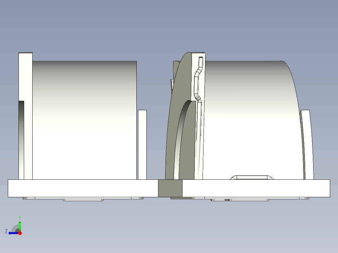 中央处理器插座LGA2011窄ILM右视图