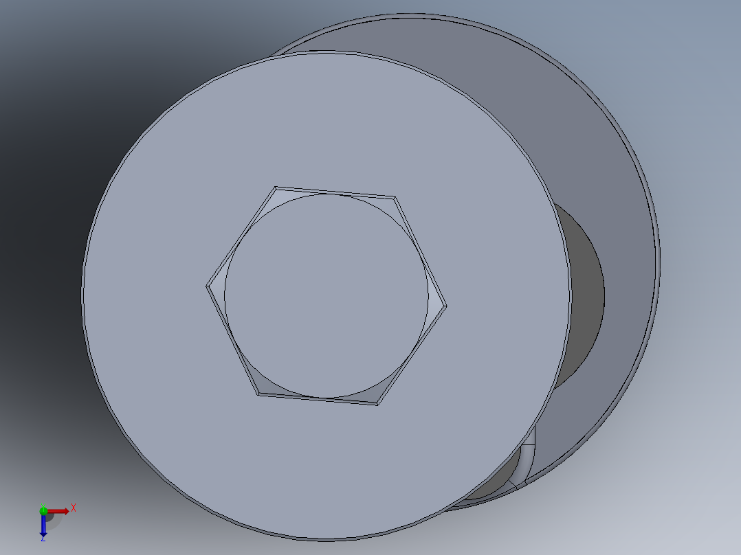 solidworks 摩托车发动机机油泵总成俯视图