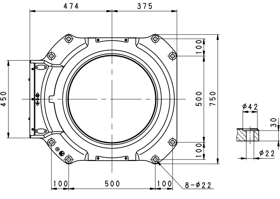 川崎Cp700L四轴工业码垛机器人三维模型资料