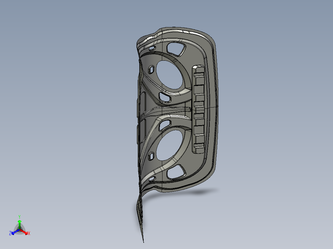 汽车行李箱门、行李箱盖--igs catia stp