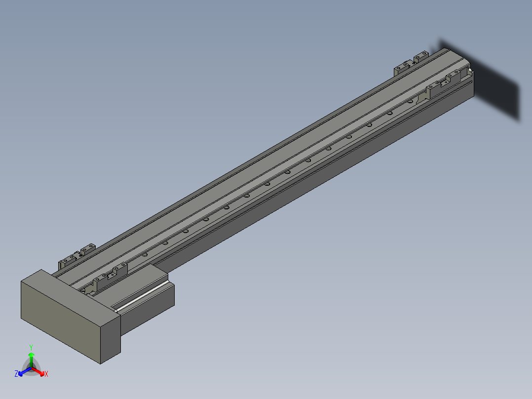直线模组LHA6-S650-L-200W(16丝杆)设计图纸