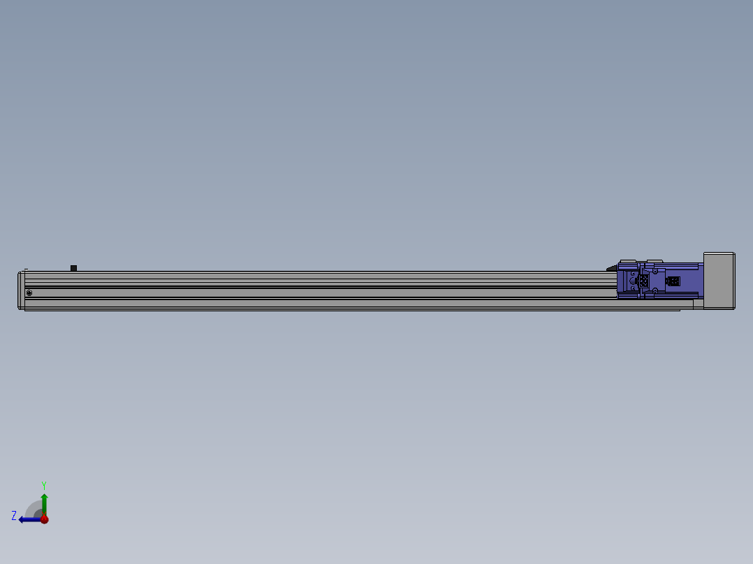 精密模组MY50-T10-600-BR-P10B-C4-C右视图