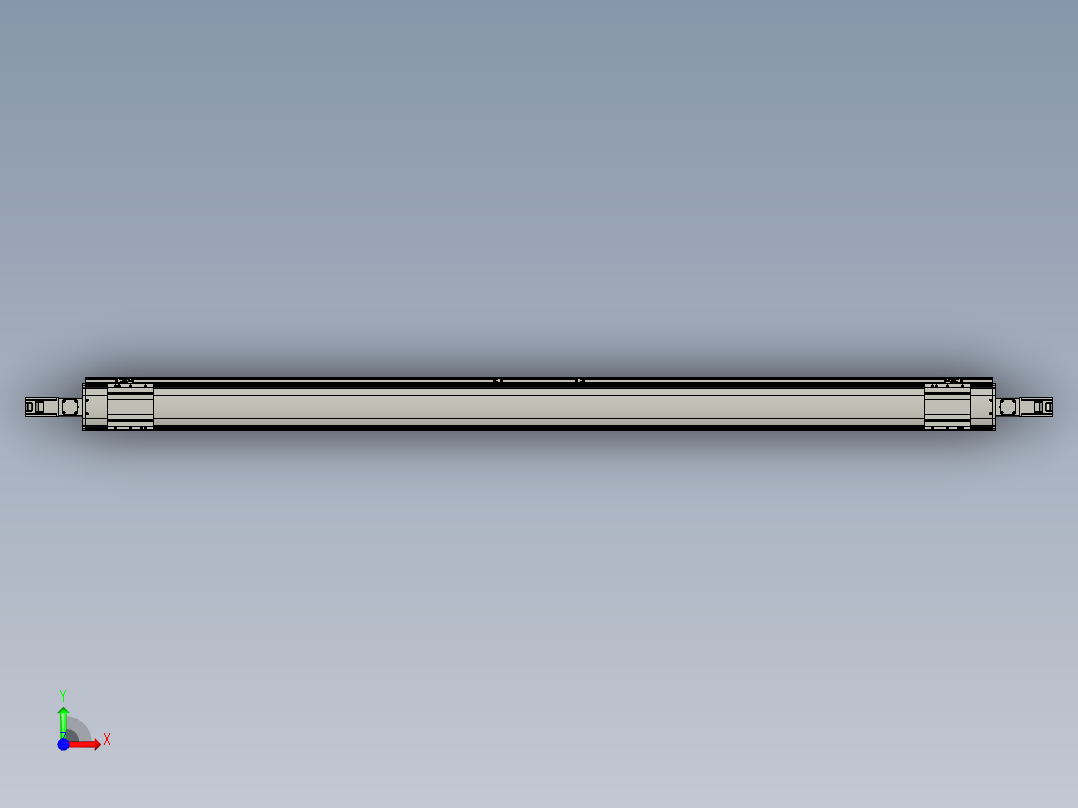 威洛博双电机滑台-VF14D2-S1100-BC-P40-C6前视图