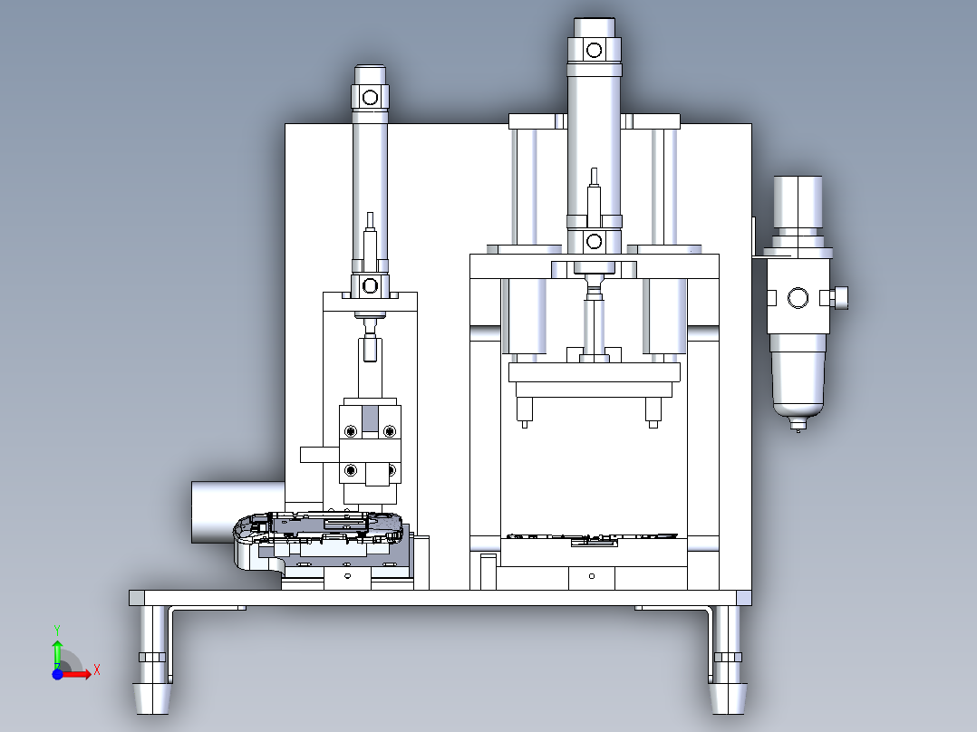 手机壳测试治具2前视图